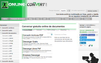 Convertirdo de formatos