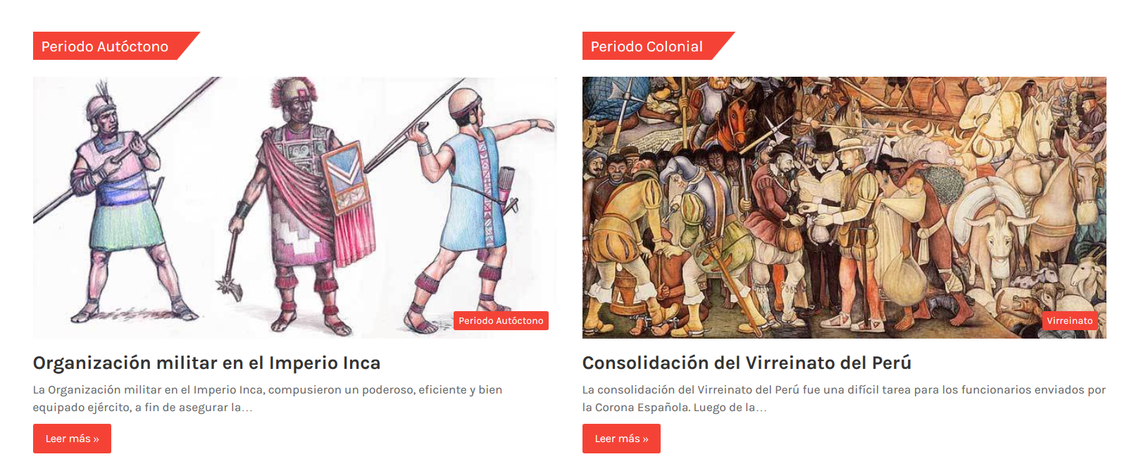 Historia del perú